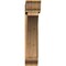 Ekena Millwork Thorton Traditional Rough Sawn Bracket w/ Offset Brace, Western Red Cedar, 8"W x 38"D x 38"H BKT0806X38X38THR01RWR - alternate 2
